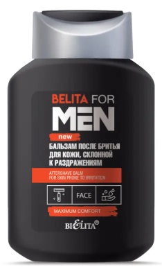Бальзам после бритья для кожи склонной к раздражениям BIELITA for Men 250 мл