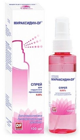 Мираксидин DF спрей 0,05% 100 мл ( хлоргексидин ) Достфарм