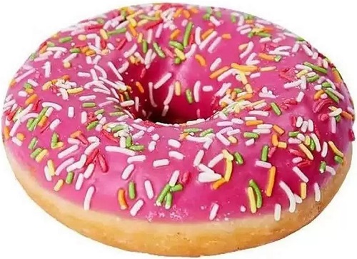 Донат с Клубничной начинкой 1шт