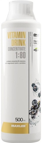 Maxler Vitamin Drink Concentrate 500мл Персик - Маракуйя