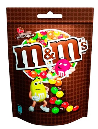 Конфеты M&M's шоколадные 80г