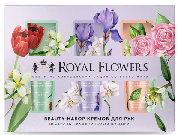 Набор кремов для рук №102 ROYAL FLOWERS
