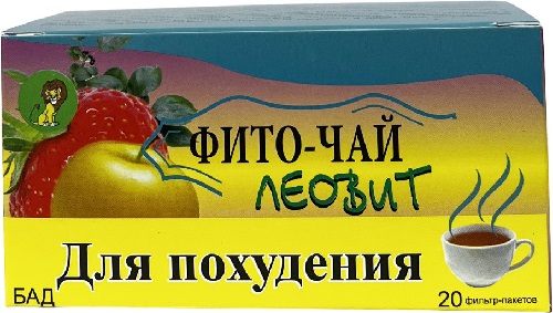 Леовит фиточай Для похудения 1,5г №20 пак.  &