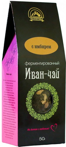 Хелпермед Иван чай с Имбирем чай 50г  &