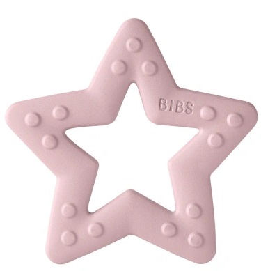 Прорезыватель Bibs Baby Bitie Pink Plum Star арт.3000283