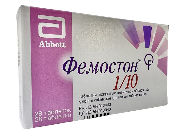 Фемостон табл. 1/10 №28 ( эстрадиол / дидрогестерон )