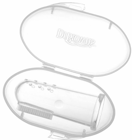 Напальчник Зубная щетка DrBROWNS прорезыватель с контейнером 3м+ арт. HG010