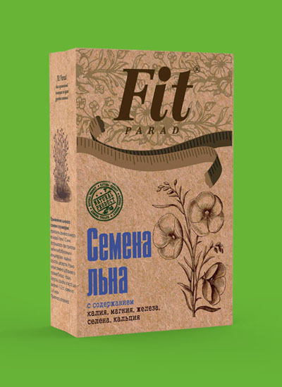 Фит Парад Семена льна 200г