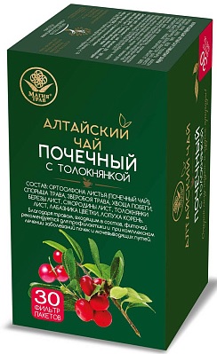Алтайский чай Почечный с Толокнянкой 2г №30пак  Магия Трав