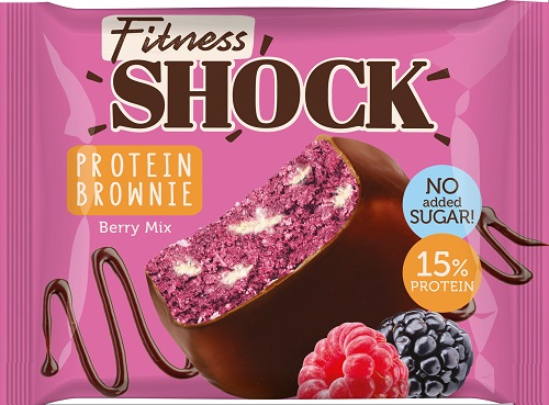 FitnessShocks Брауни Ягодный микс 50г