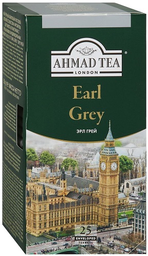 Ahmad Tea Чай Эрл грей 2г № 25пак черный с бергамотом