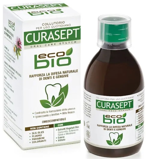 Ополаскиватель для полости рта CURASEPT Collutorio Ecobio Pharm 300 мл