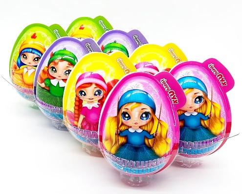 Милашки кукляшки / Bo-bo-bo большое Яйцо с игрушкой и драже