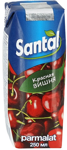 Santal Вишня 250мл Напиток т/пак