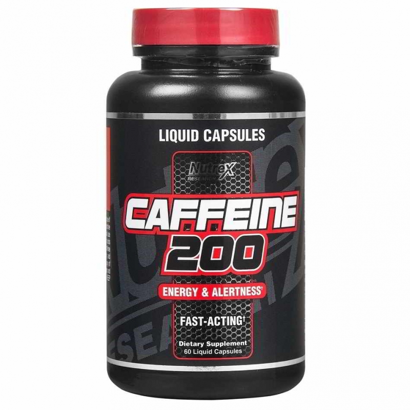 Nutrex Caffeine Коффеин 200 №60капс.