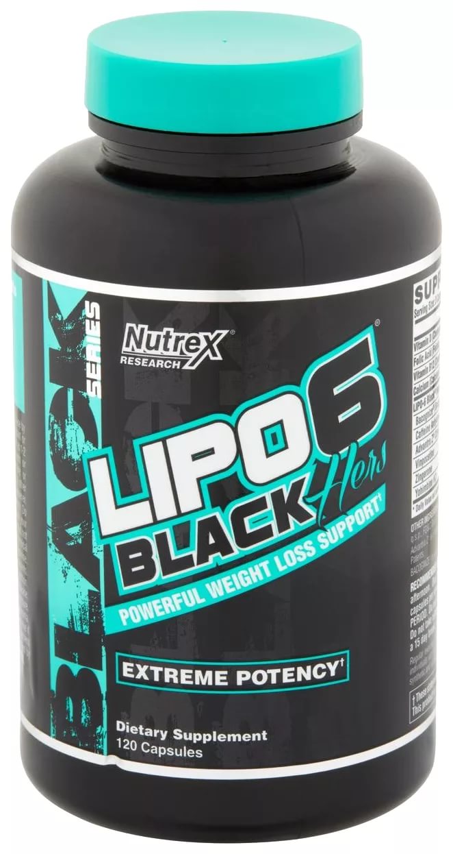 Nutrex LIPO 6 Black Hers Липо-6 блэк хёрс №120капс.