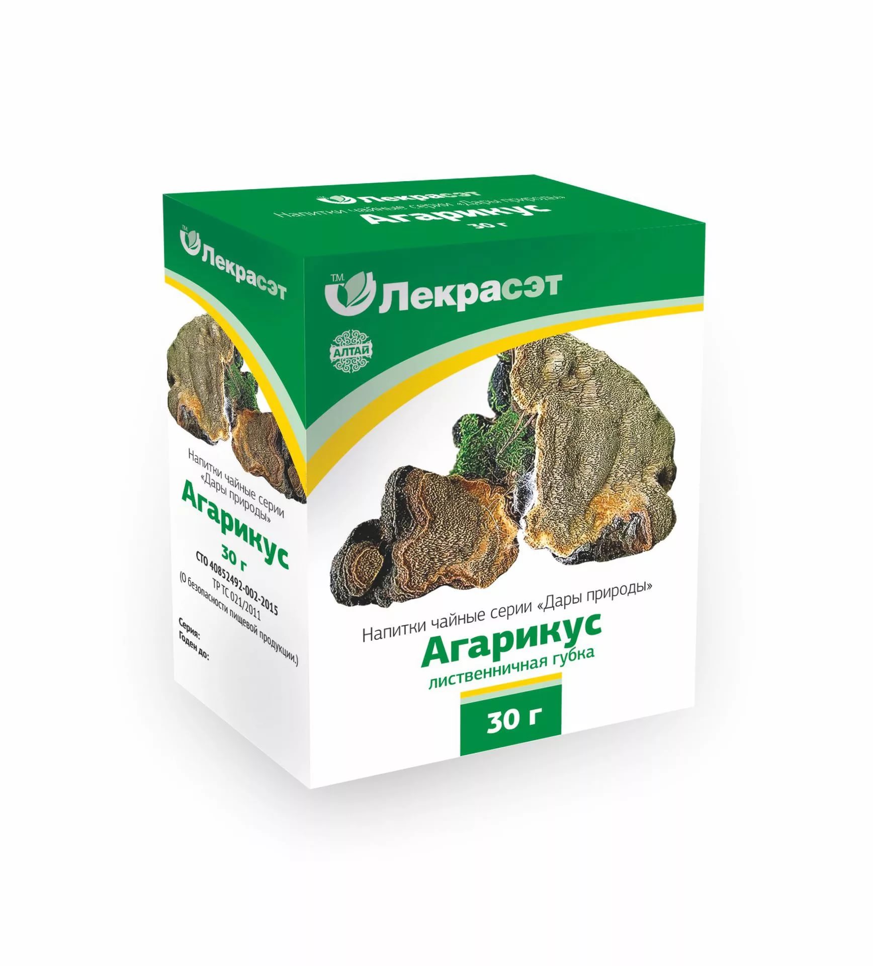 Лекрасэт Агарикус 30г. Лиственичная губка