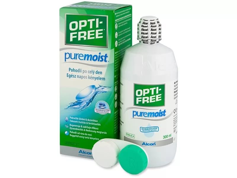 Раствор для линз OPTI-FREE PureMoist 300 мл Опти Фри