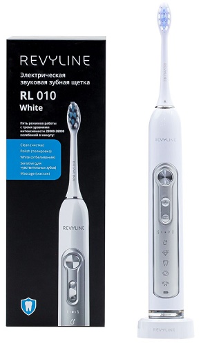 Зубная щетка Электрическая Звуковая REVYLINE RL010 White ( 4658/2 )
