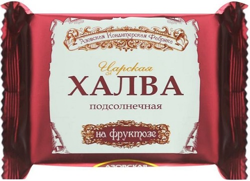 Халва Азовская Подсолнечная Царская 180г на фруктозе 