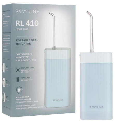 Ирригатор REVYLINE RL410 Light Blue Портативный ( 7397 )
