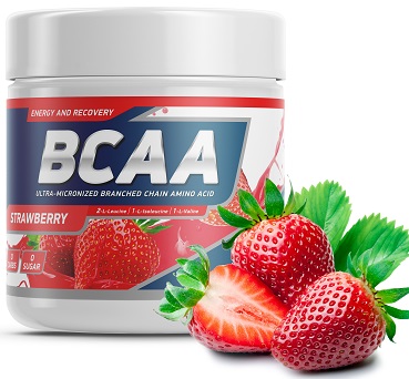 Geneticlab BCAA 2:1:1 250г Клубника ВСАА