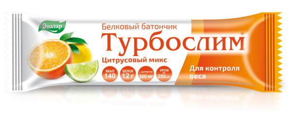 Турбослим Батончик Белковый Ванильное печенье 50г