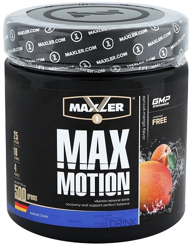 Maxler Макс Моушен 500г Абрикос-манго банка  &