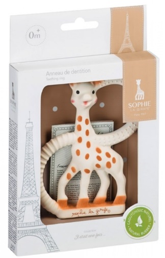 Прорезыватель 3м+ Жираф Софи с кольцами SOPHIE LA GIRAFE ref.010318