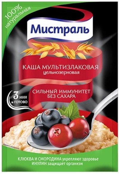 Мистраль Каша Овсяная Сильный иммунитет 40г