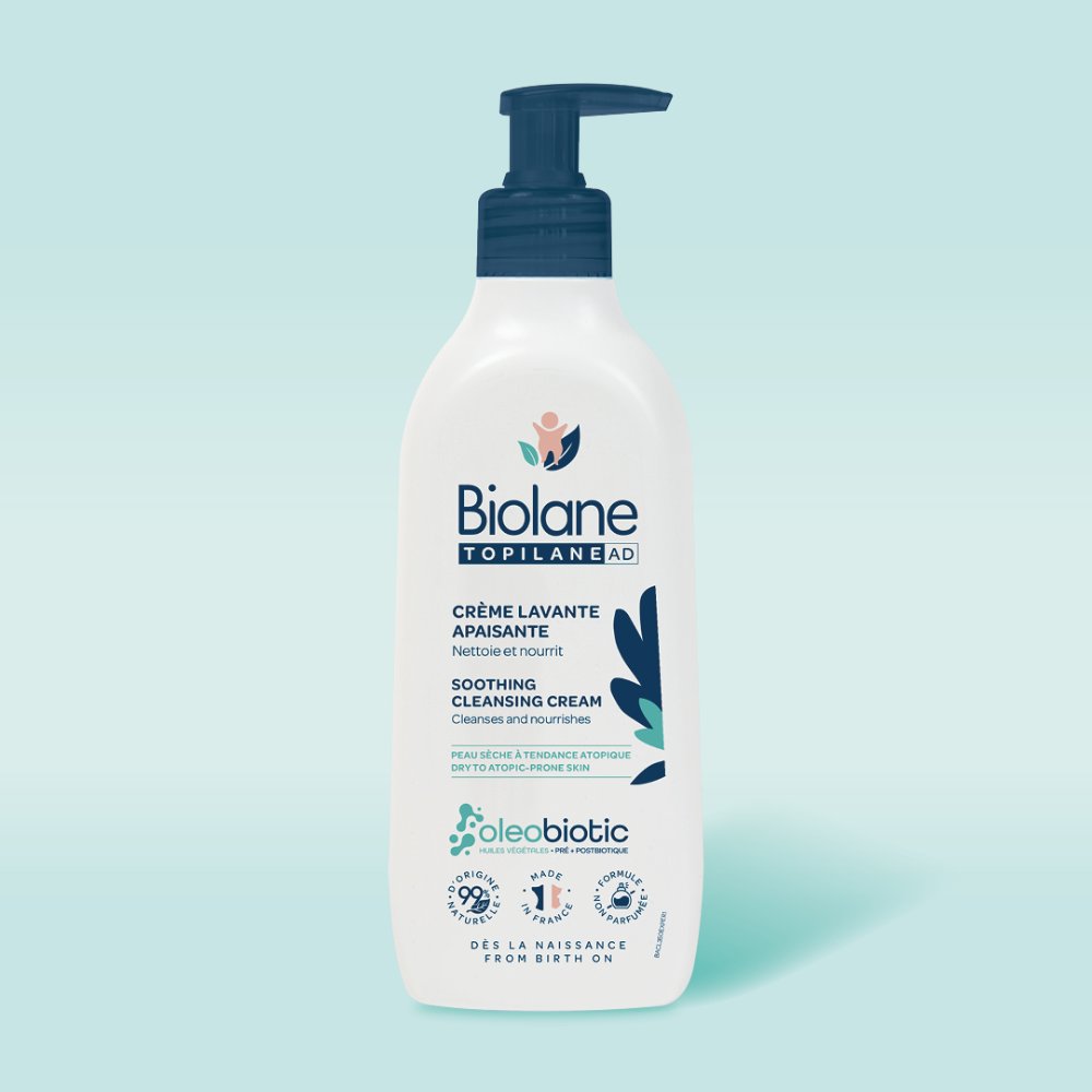 BIOLANE Очищающий крем для купания для детей 350мл