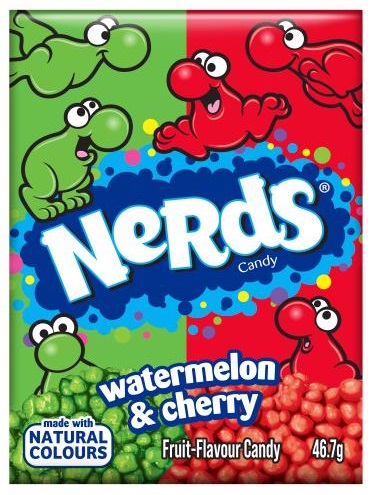 Конфеты Wonka Watermelon & Cherry Fruit-Flavour Candy 46.7гр