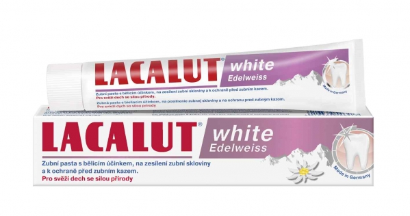 Зубная паста LACALUT White Edelweiss 75мл