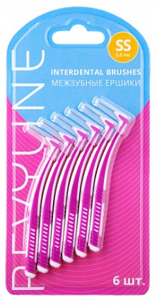 Ершики Межзубные REVYLINE SS 6 шт Ершики для брекетов (7346)