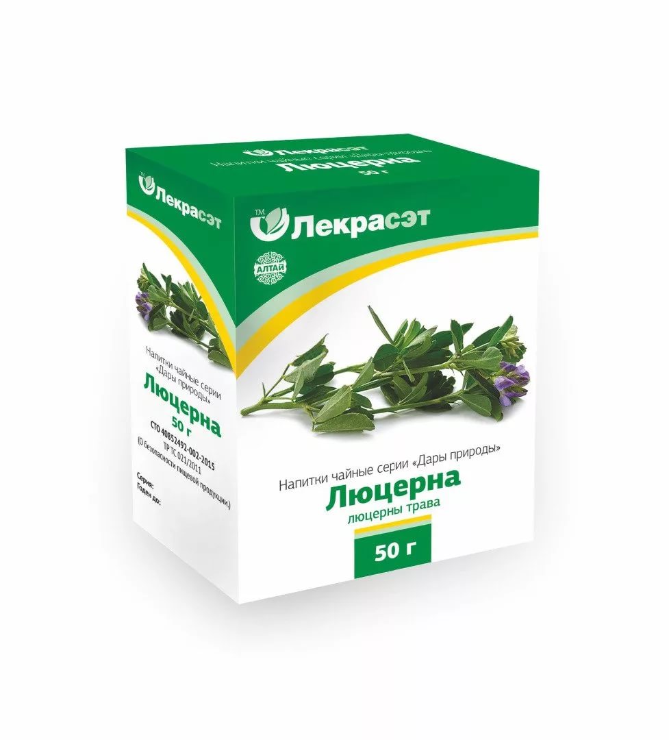 Лекрасэт Люцерна трава 50г