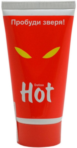 Лубрикант EROTICON Гель-смазка HOT 50 мл