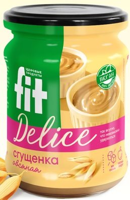Fitelle Крем-десерт Овсяная сгущенка 270г банка без сахара