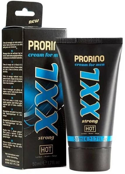 Крем для мужчин XXL Strong Hot Prorino 50 мл