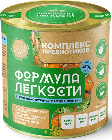 Оргтиум Пробиотик Овсян отруби/клетч Тыквы/Абрик кост/лист кудр Кап 250г