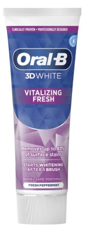 Зубная паста ORAL-B Pro-3DW Бодрящая свежесть 75мл 80772296