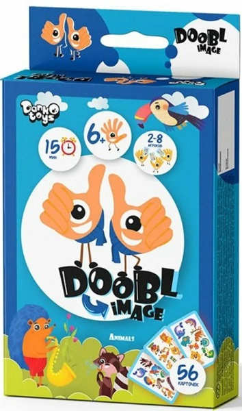 Настольная Игра 10+ Doodle Image Animals Maxi арт.05719