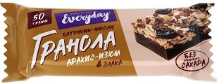 Everyday Protein Frends Батончик глазир.Гранола 50г Арахис Изюм