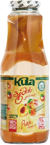 Kula Компот Персик 1л стекло  &