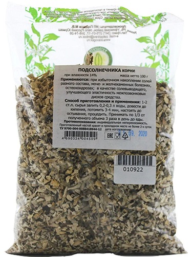 Подсолнечник корни 100г Фитоцентр Гордеева  &