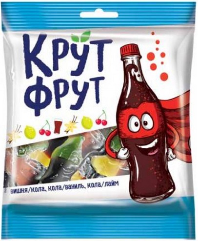 КрутФрут Жевательный мармелад Веселая бутылочка 70г