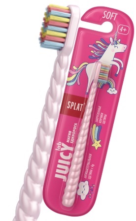 Зубная щетка SPLAT Juicy Lab Unimagic Магия Единорога с ионами серебра Детская