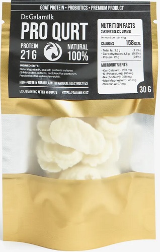 Dr.Galamilk Pro Curt 30г Курт из козьего молока