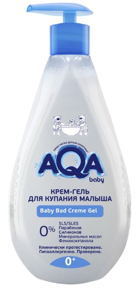 AQA baby Крем гель для купания малыша 250 мл