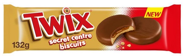 Печенье Twix Secret Centre Biscuits бисквитное 132 г