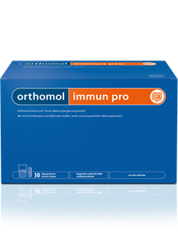 Ортомол Иммун Про( Ortomol Immun Pro) 30 пакетов по 15 г 30 капсул по 2 г.